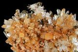 Orange Creedite Crystal Cluster - Durango, Mexico #175091-2